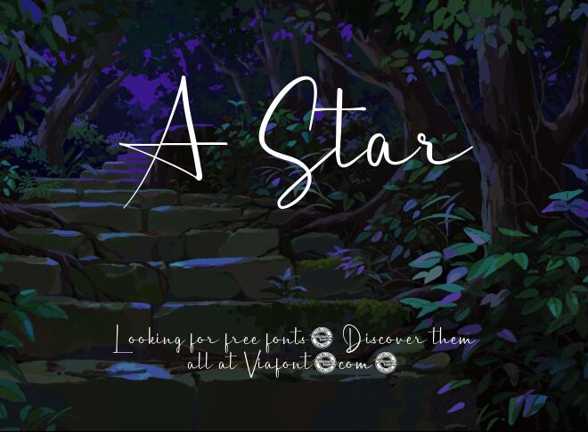 A Star Font