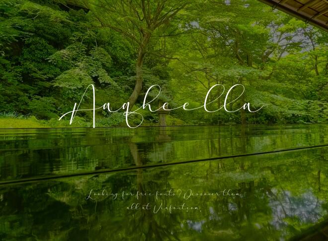 Aaqheella Font