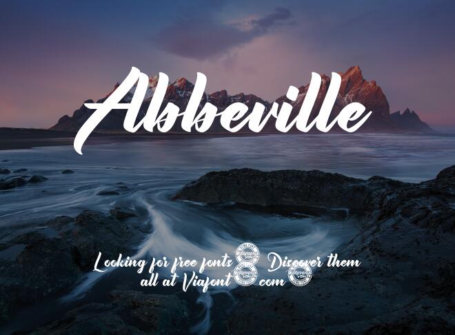 Abbeville Font