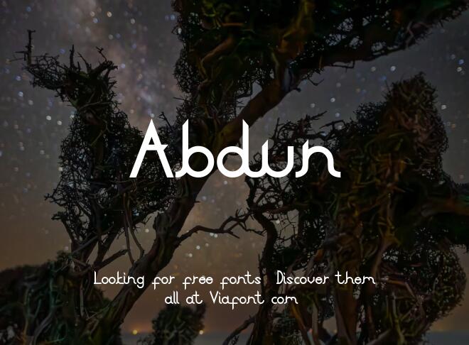 Abdun Font