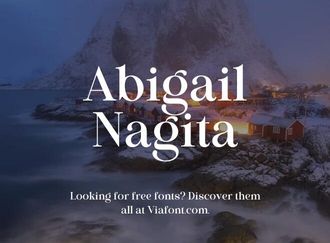 Abigail Nagita Font