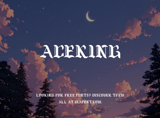 Aceking Font