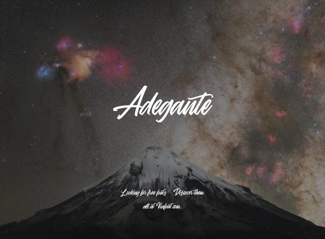 Adegante Font
