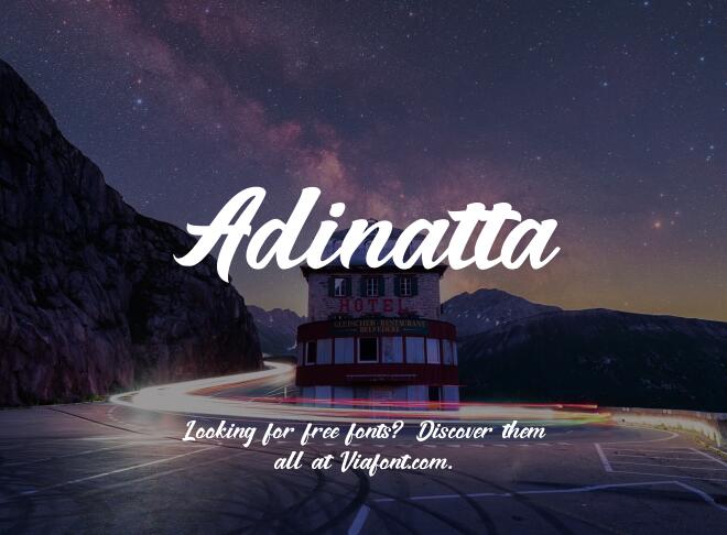 Adinatta Font