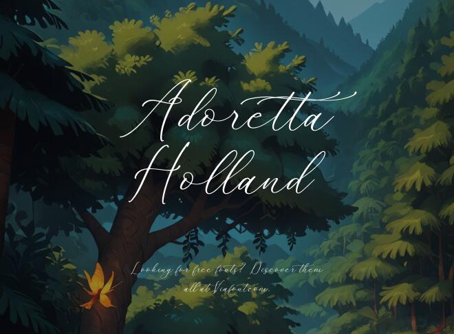 Adoretta Holland Font