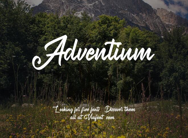 Adventium Font