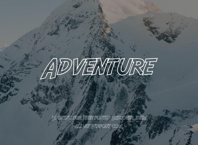 Adventure Font