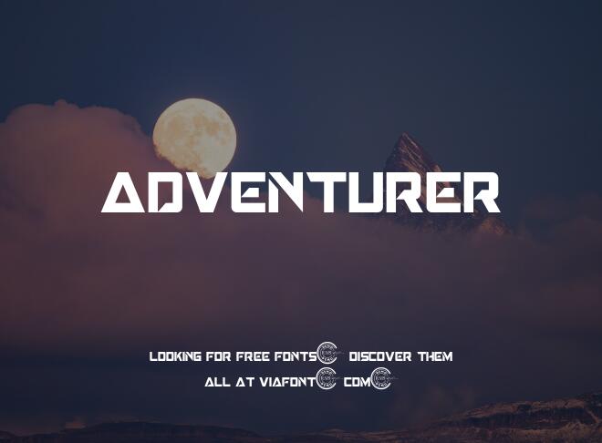 Adventurer Font