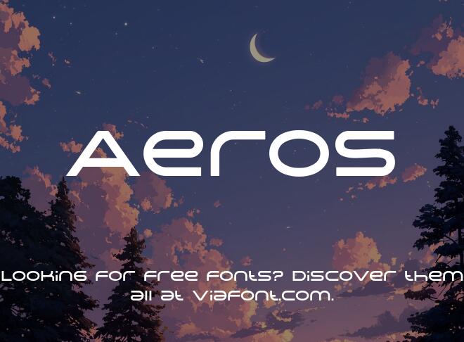 Aeros Font