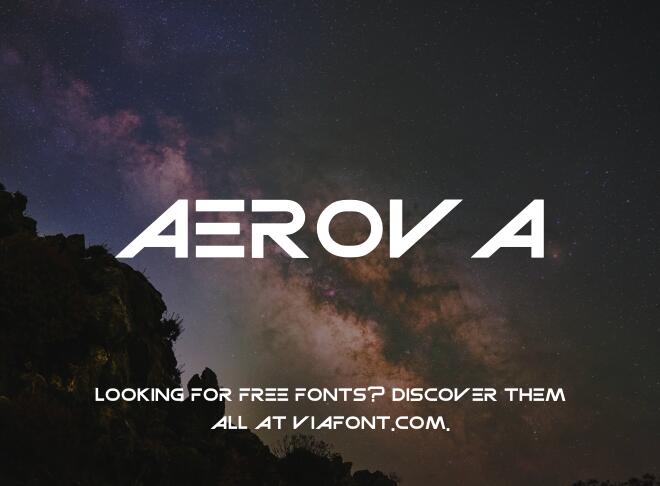 Aerova Font