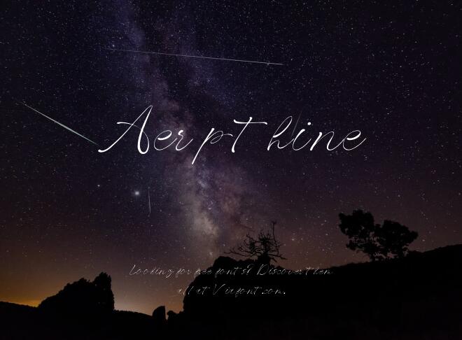 Aerpthine Font