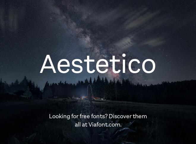 Aestetico Font