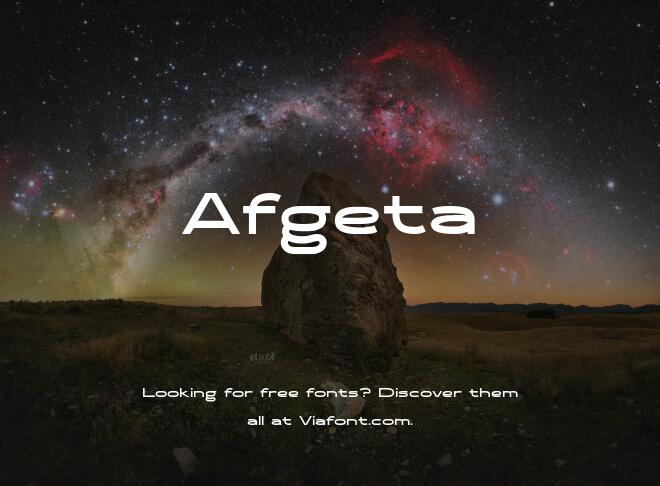 Afgeta Font Family