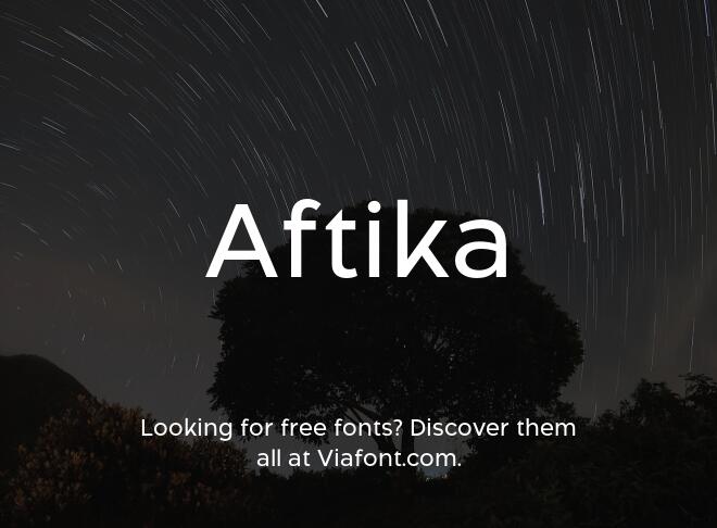 Aftika Font