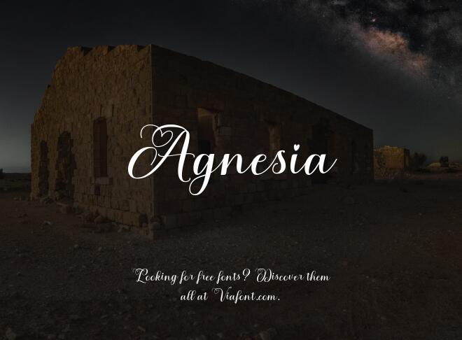 Agnesia Font