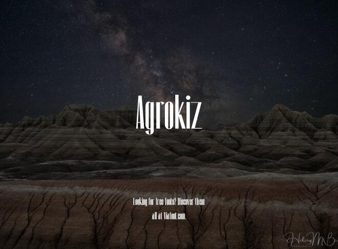 Agrokiz Font
