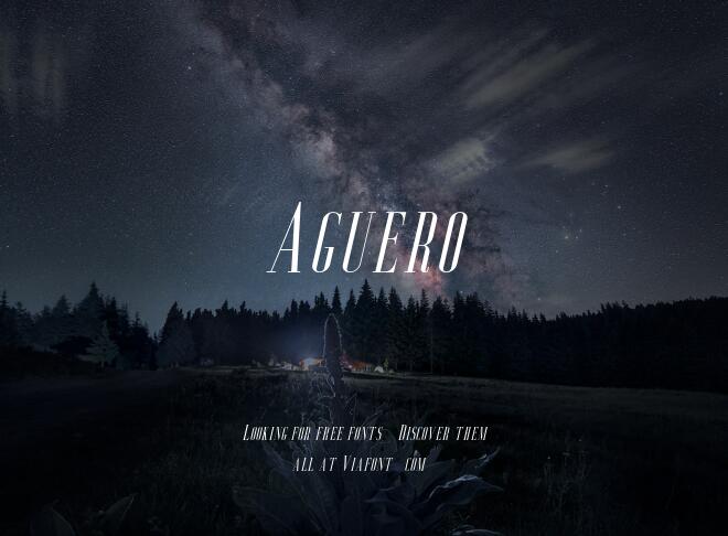 Aguero Font