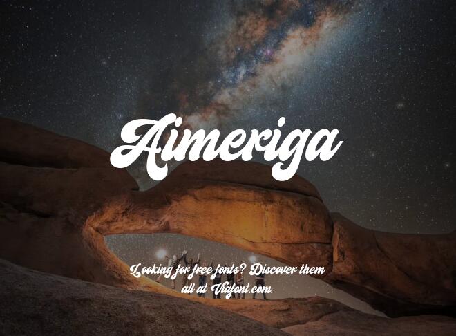 Aimeriga Font