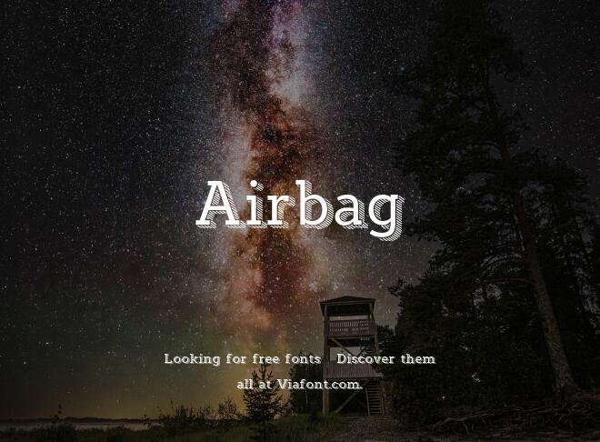 Airbag Font