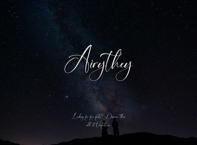 Airythey Font