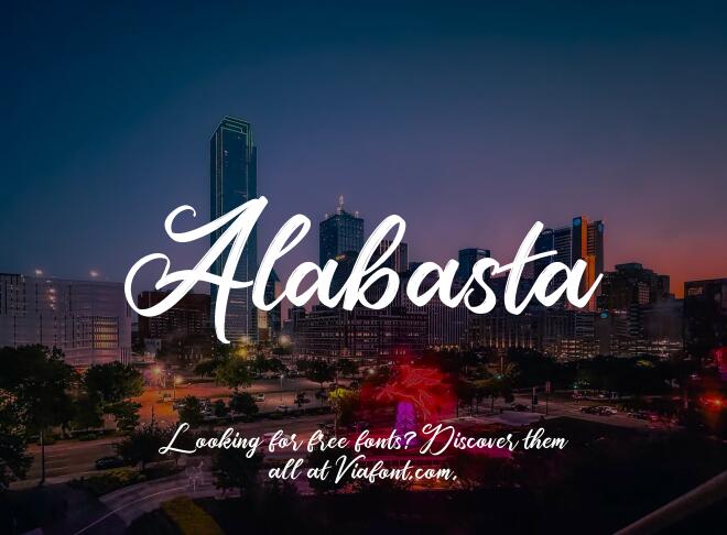 Alabasta Font