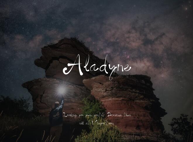 Aladyne Font