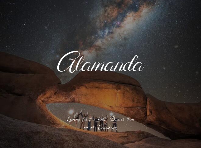 Alamanda Font