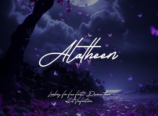 Alatheen Font