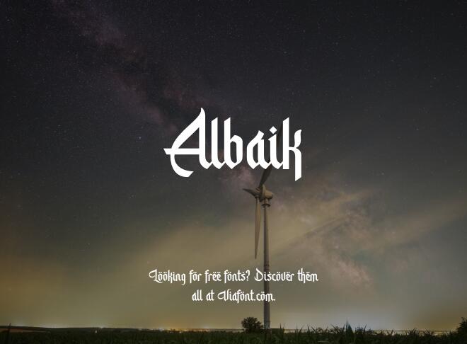 Albaik Font