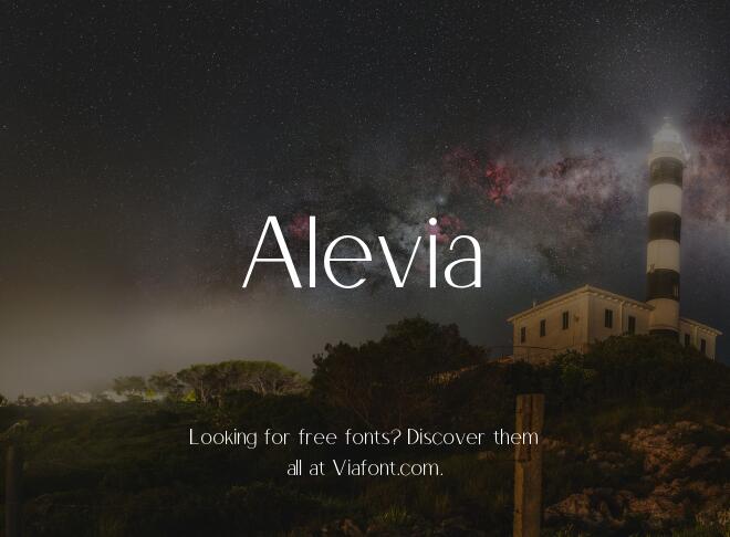 Alevia Font