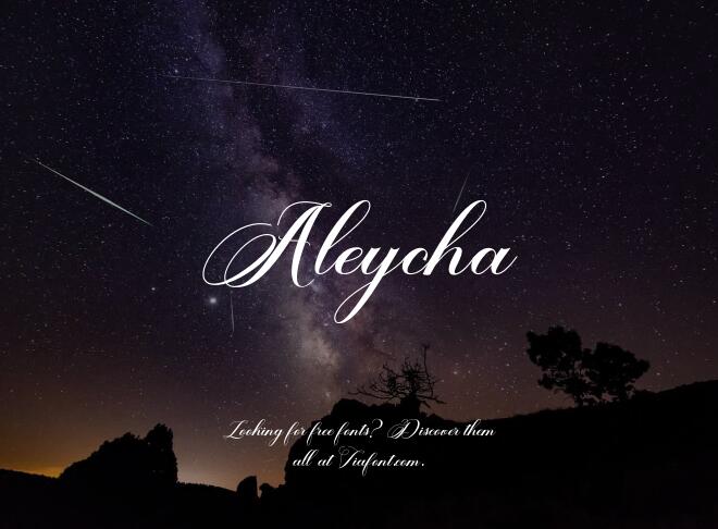 Aleycha Font