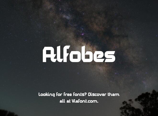 Alfobes Font