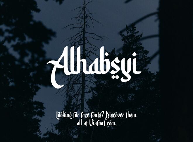 Alhabsyi Font
