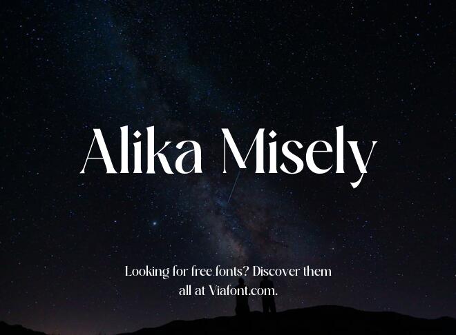 Alika Misely Font