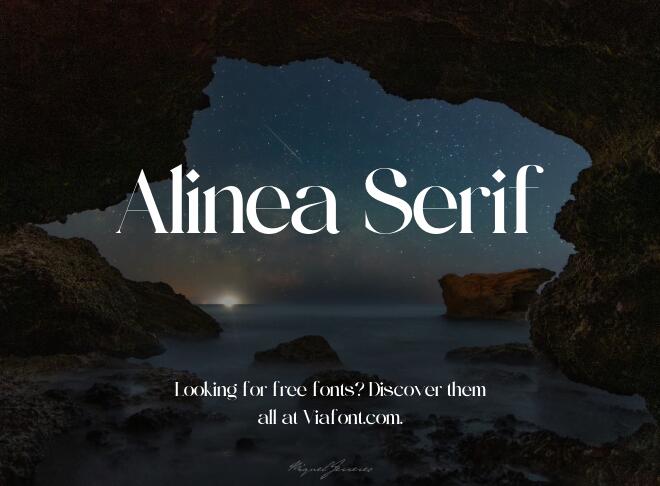 Alinea Serif Font