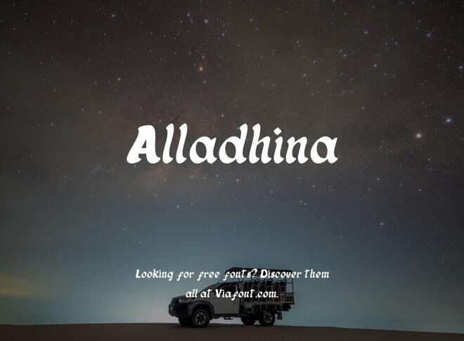Alladhina Font