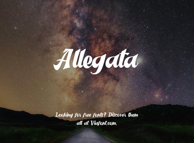 Allegata Font