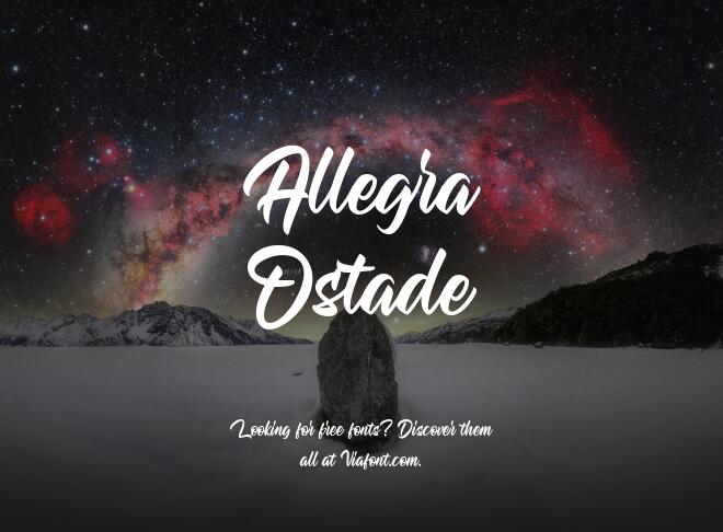 Allegra Ostade Font