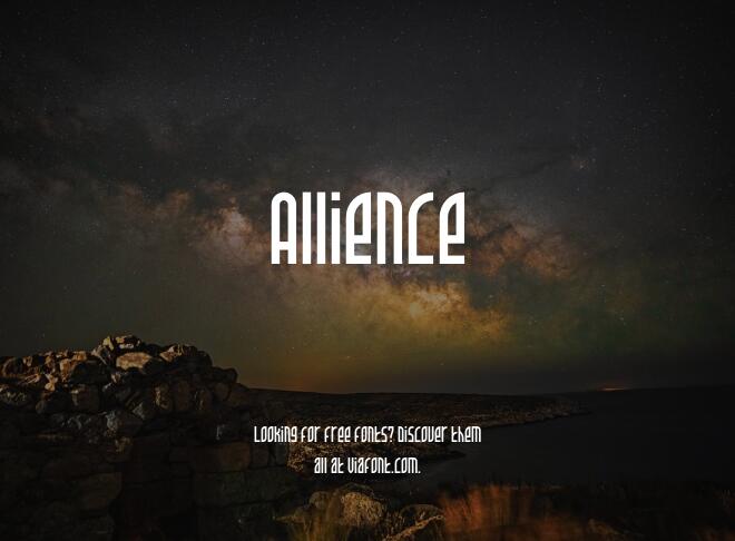 Allience Font