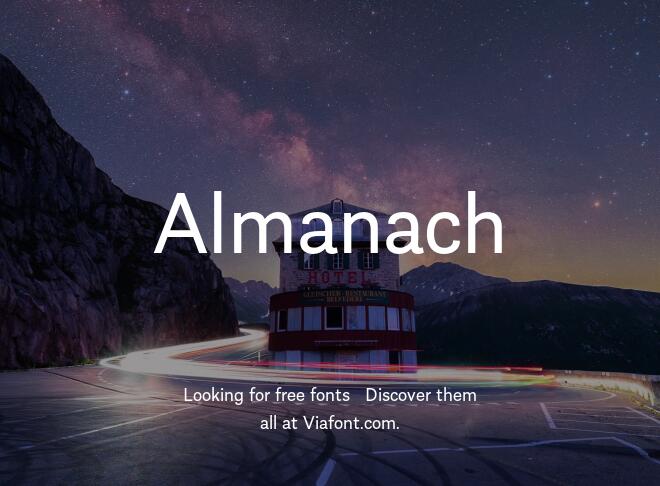 Almanach Font