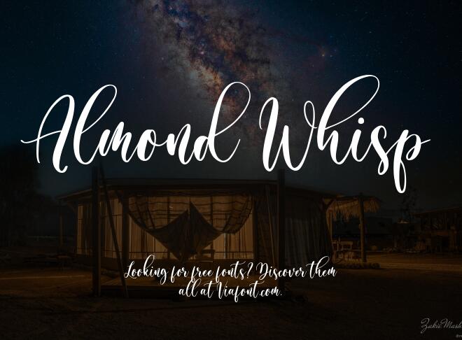 Almond Whisp Font