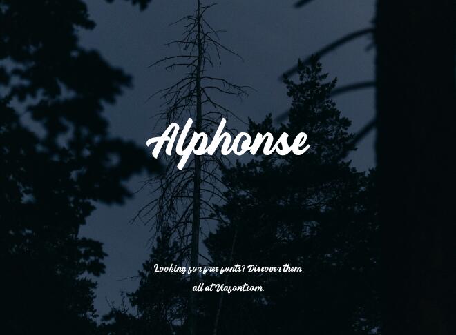 Alphonse Font