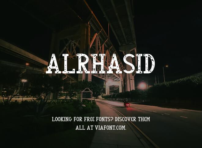 Alrhasid Font