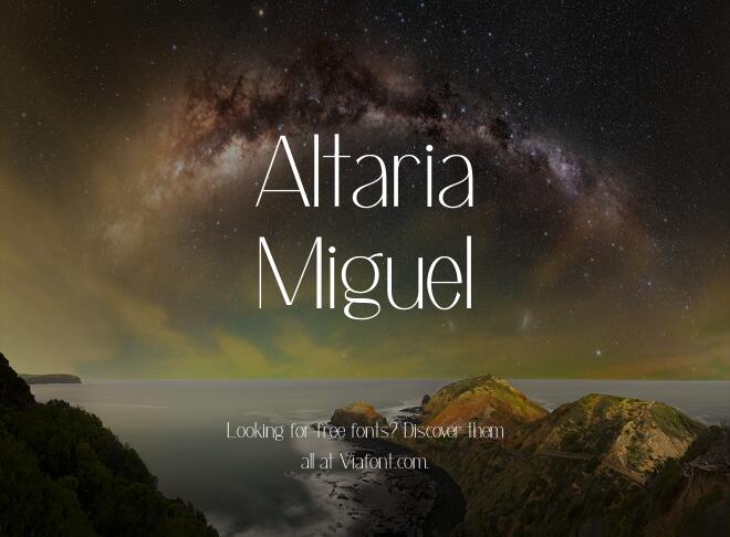 Altaria Miguel Font