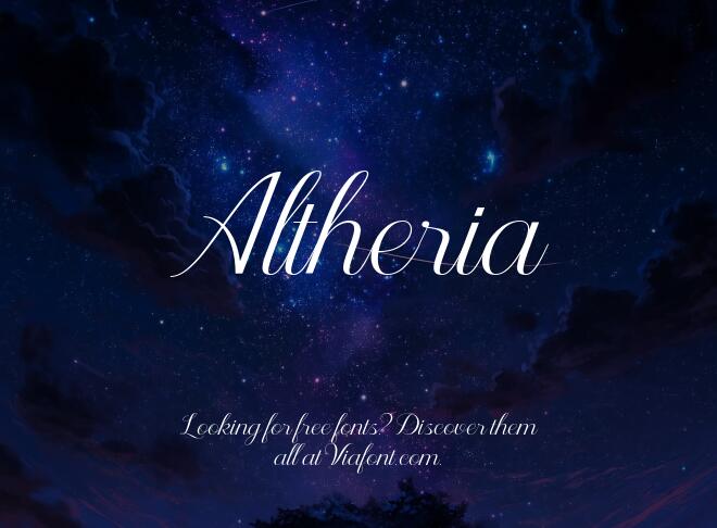 Altheria Font