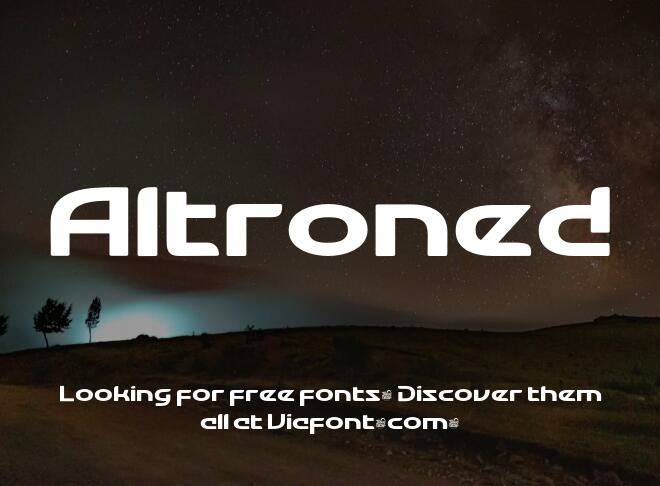 Altroned Font