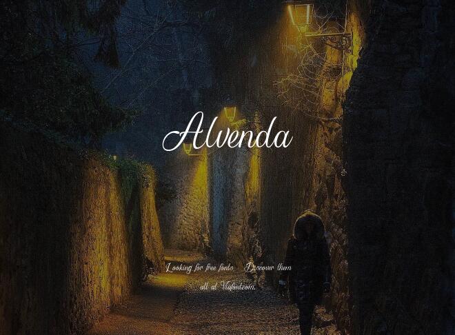 Alvenda Font