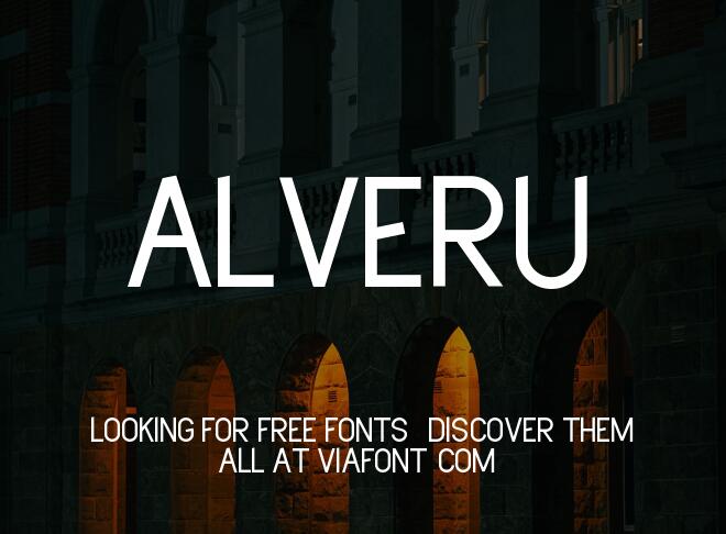 Alveru Font