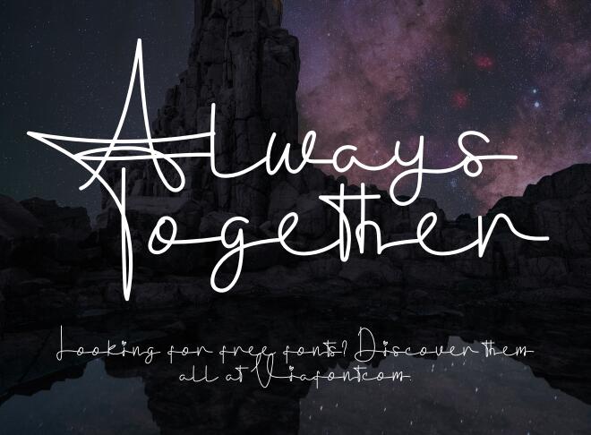 Always Together Font