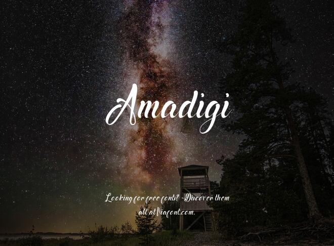 Amadigi Font